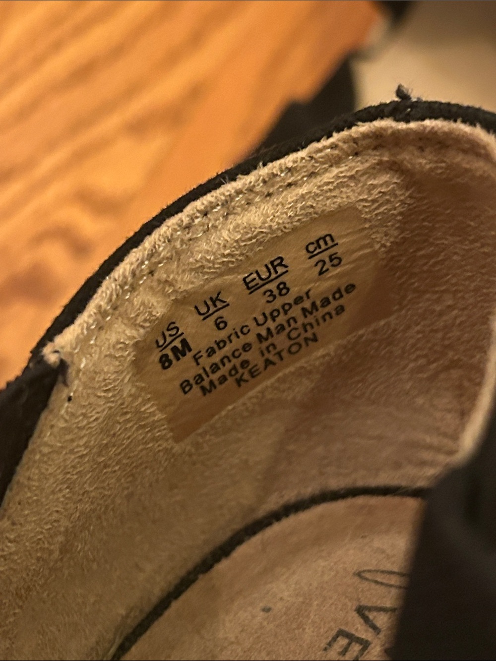 Life stride black espadrille wedge sandals, size 8M - Picture 4 of 4